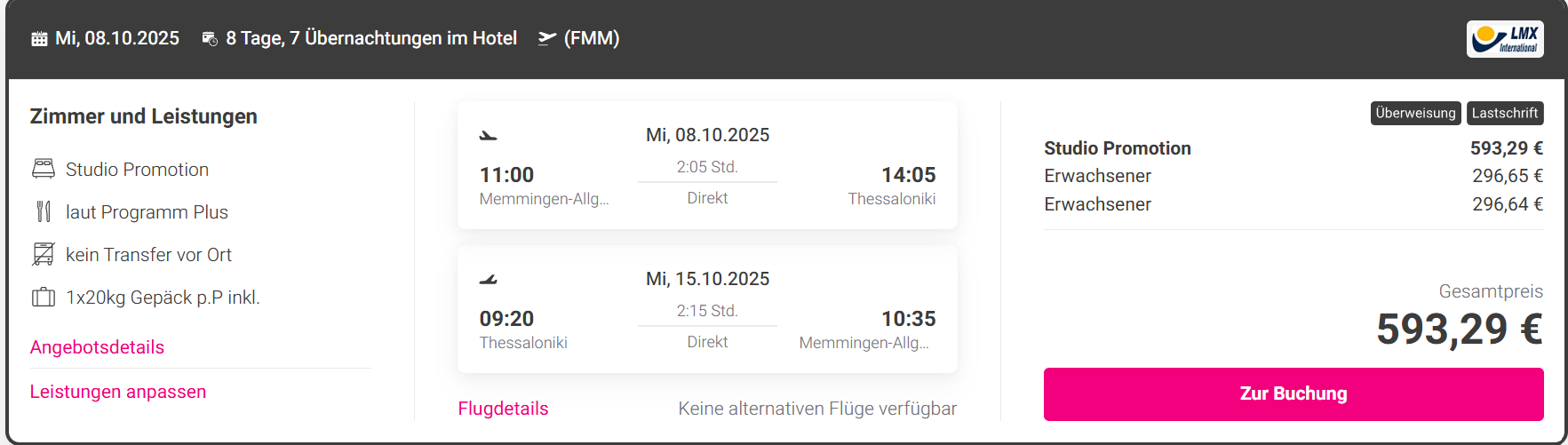 Griechenland Reise Angebot