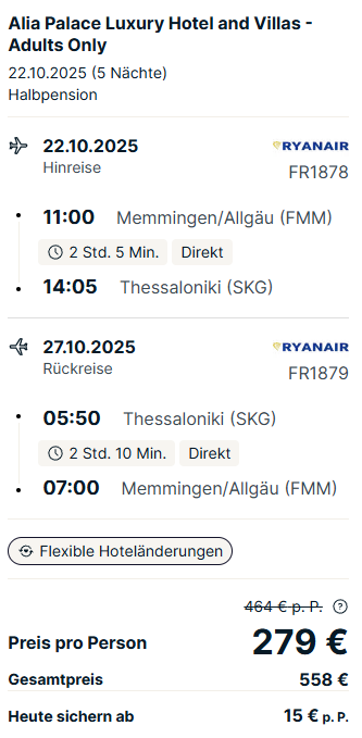 Griechenland Reise Angebot