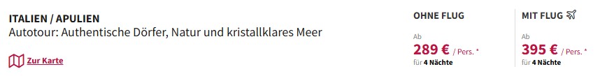Italien pauschal Angebot