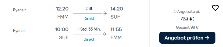 kalabrien flug angebot