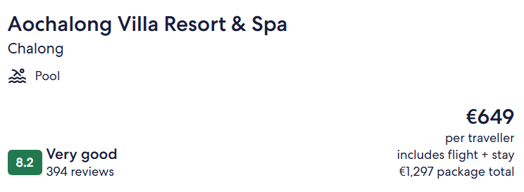 Thailand Reise Angebot