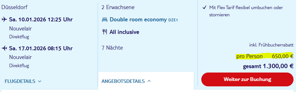 Tunesien Pauschalangebot