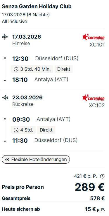 Türkei Reise Angebot