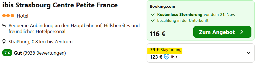 Frankreich Hotel Angebot