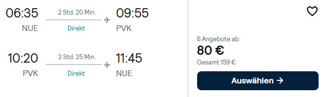 Lefkada Kombi Angebot