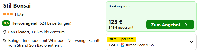 Mallorca Hotel Angebot