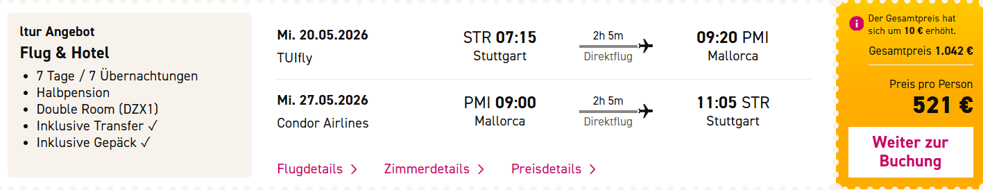 Mallorca Reise Angebot