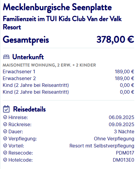 Deutschland Hotel Angebot