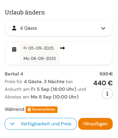 EuroParcs Angebot