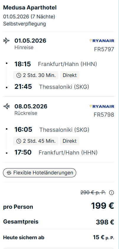 Griechenland Reise Angebot