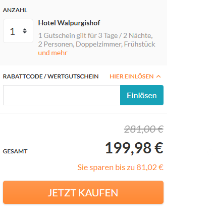 Harz Hotel Angebot