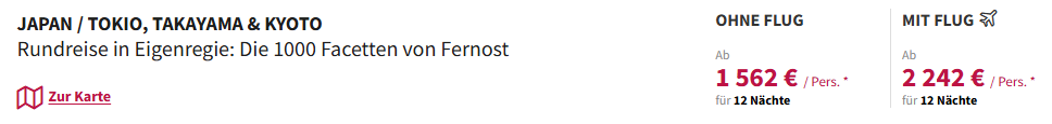 Japan Rundreise