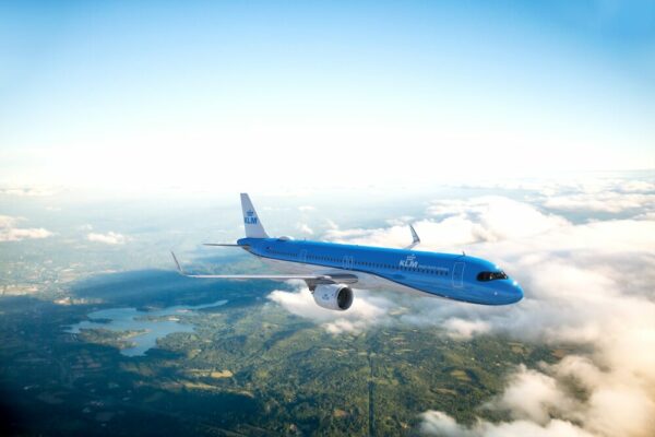 A321neo der KLM Flotte in der Luft