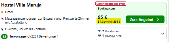 mallorca hotel angebot