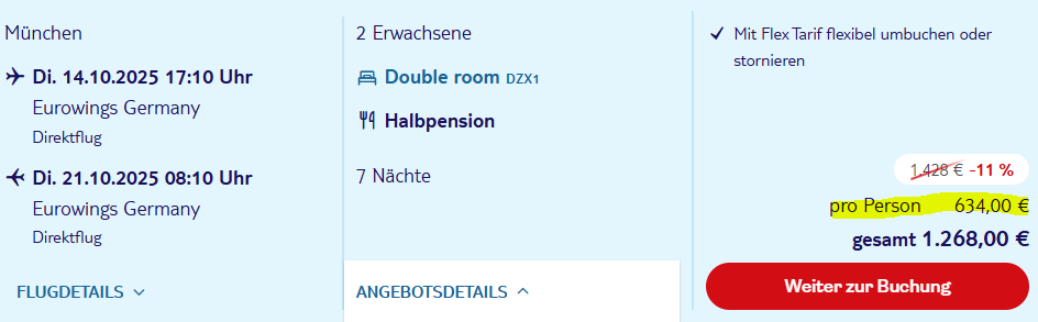 Mallorca Pauschalangebot