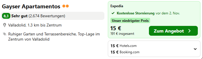 Mexiko Kombi Angebot
