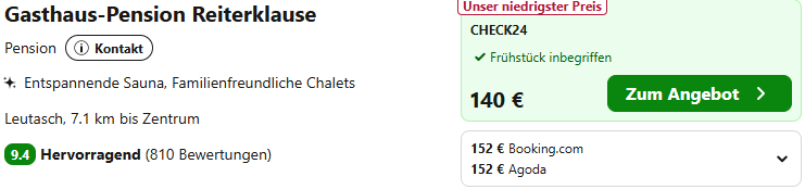 Österreich Hotel Angebot