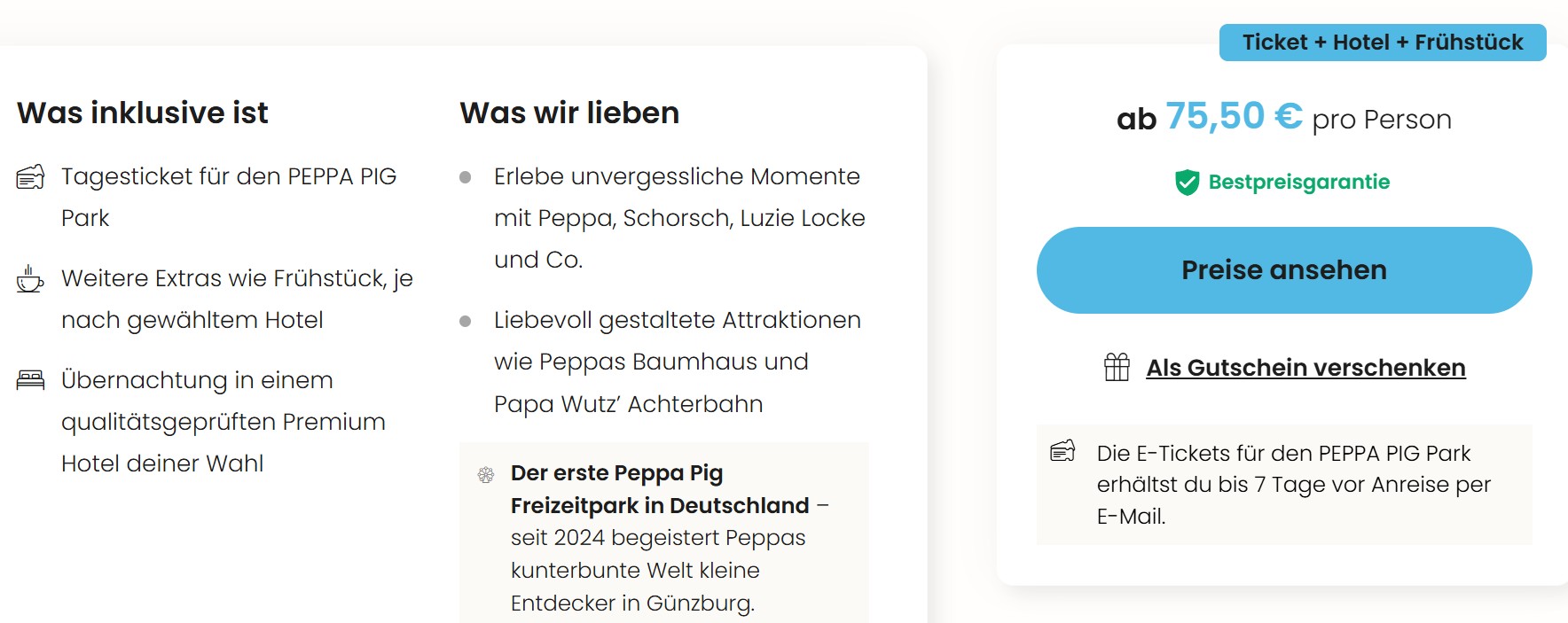 Peppa Pig Freizeitpark