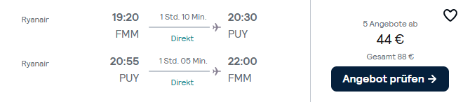 Pula Flug Angebot