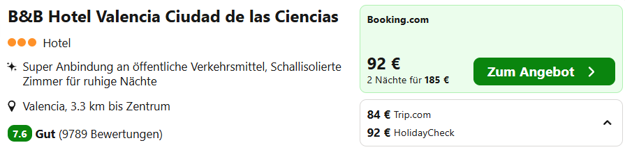 Spanien Hotel Angebot