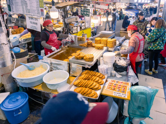 Südkorea Seoul Gwangjang Market