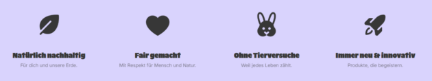 Trendbox Elemente der Nachhaltigkeit