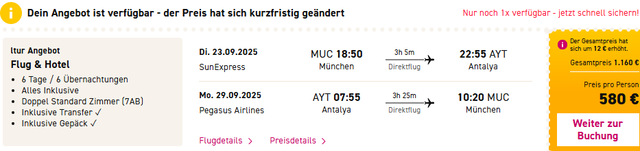 Türkei Pauschalangebot