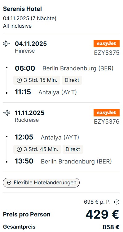 Türkei Pauschalangebot