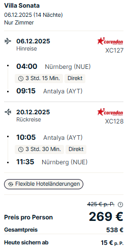 Türkei Reise Angebot