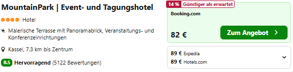 Deutschland Hotel Angebot