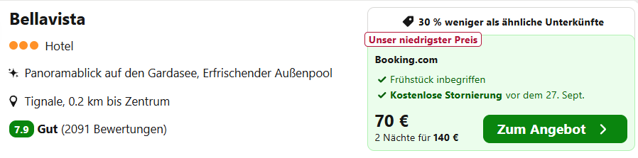 Gardasee Hotel Angebot