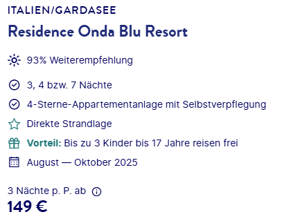 Gardasee Hotel Angebot