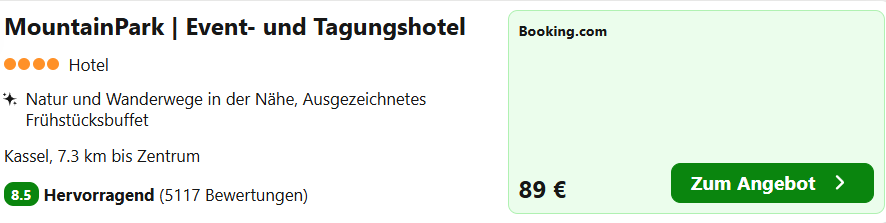 Kassel Hotel Angebot