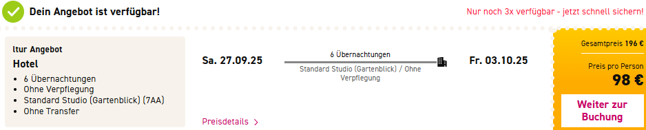 Kos Hotelangebot