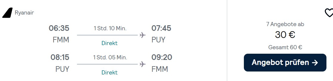 Kroatien Flug