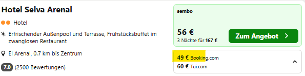 Mallorca Hotel Angebot