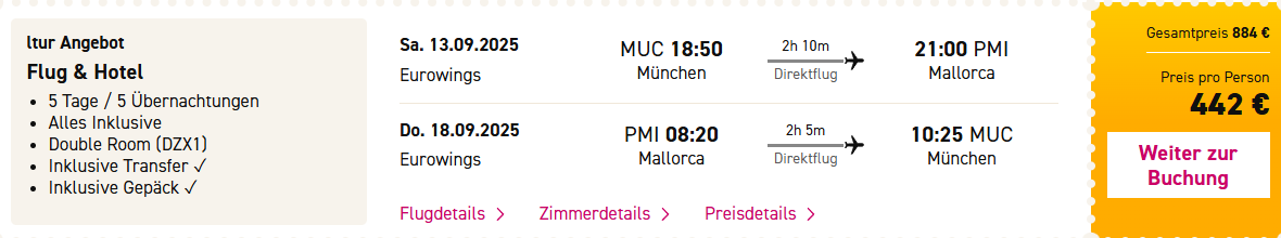 Mallorca Reise Angebot
