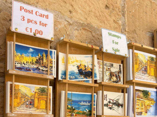 Malta Mdina Postkarten