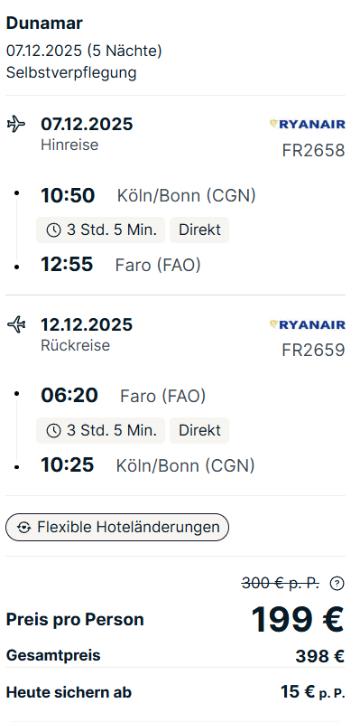 Portugal Reise Angebot