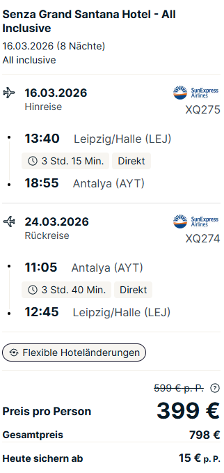 Türkei Reise Angebot