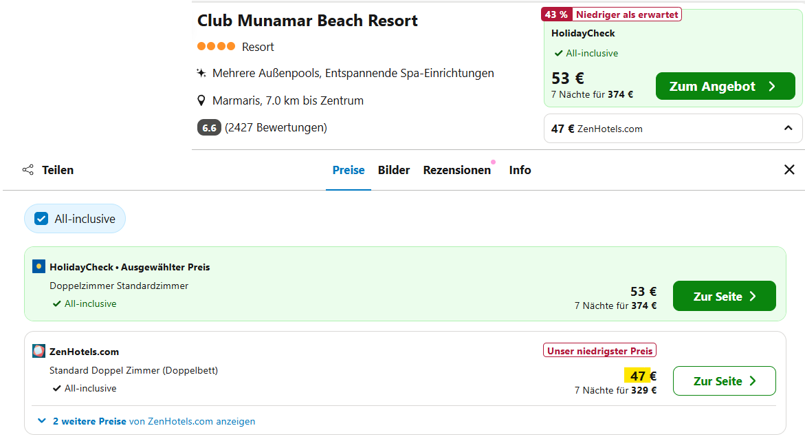 Türkei Hotel Angebot