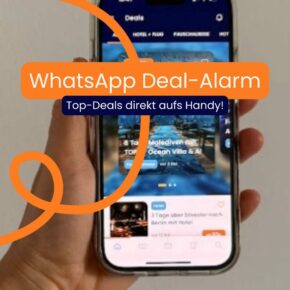 WhatsApp Deal-Alarm: Top Deals direkt aufs Handy