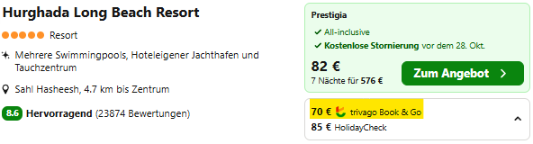 Ägypten Hotel Angebot