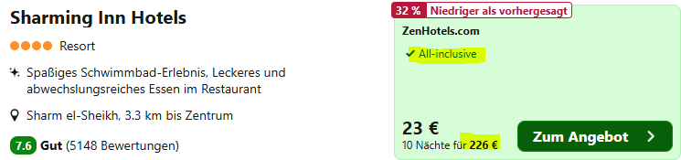 Ägypten Singleurlaub