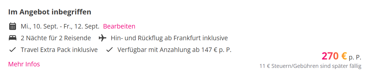 Barcelona Reise Angebot