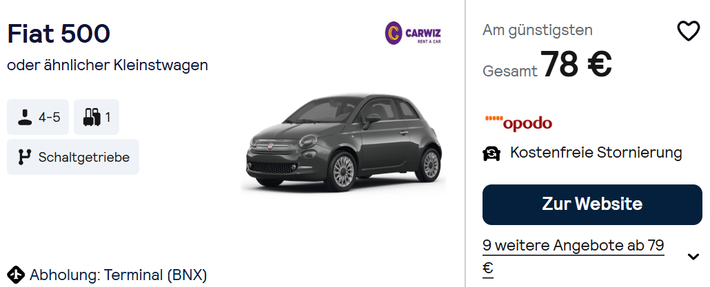 Bosnien Auto combi