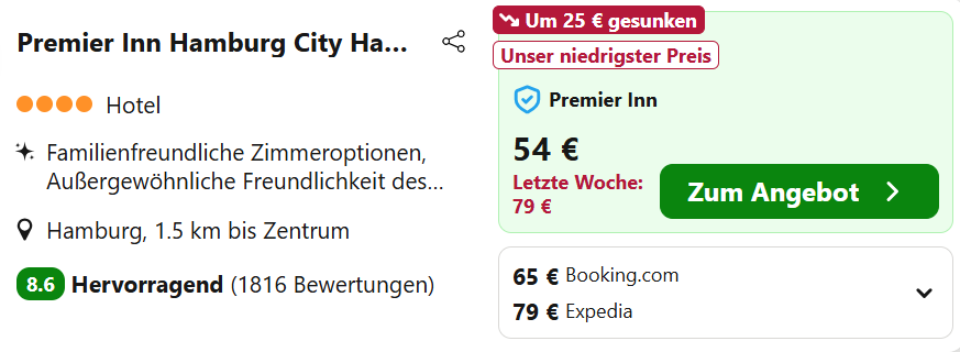 Deutschland-Hotel-Schnäppchen