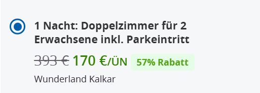 Deutschland Freizeitpark Angebot