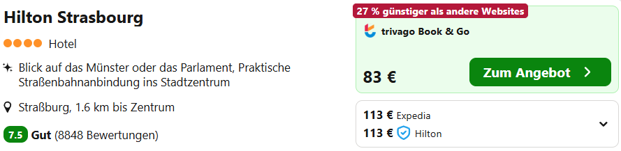 Frankreich Hotel Angebot