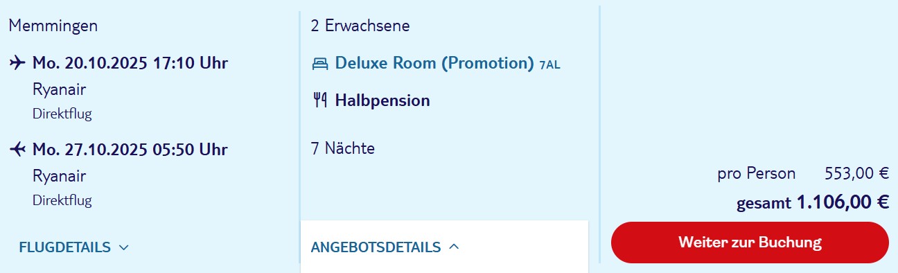Griechenland Pauschalangebot